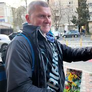 Polonezul a obținut un autograf și o poză cu Viorel Moldovan / FOTO: Carmen Dumitru (GSP)