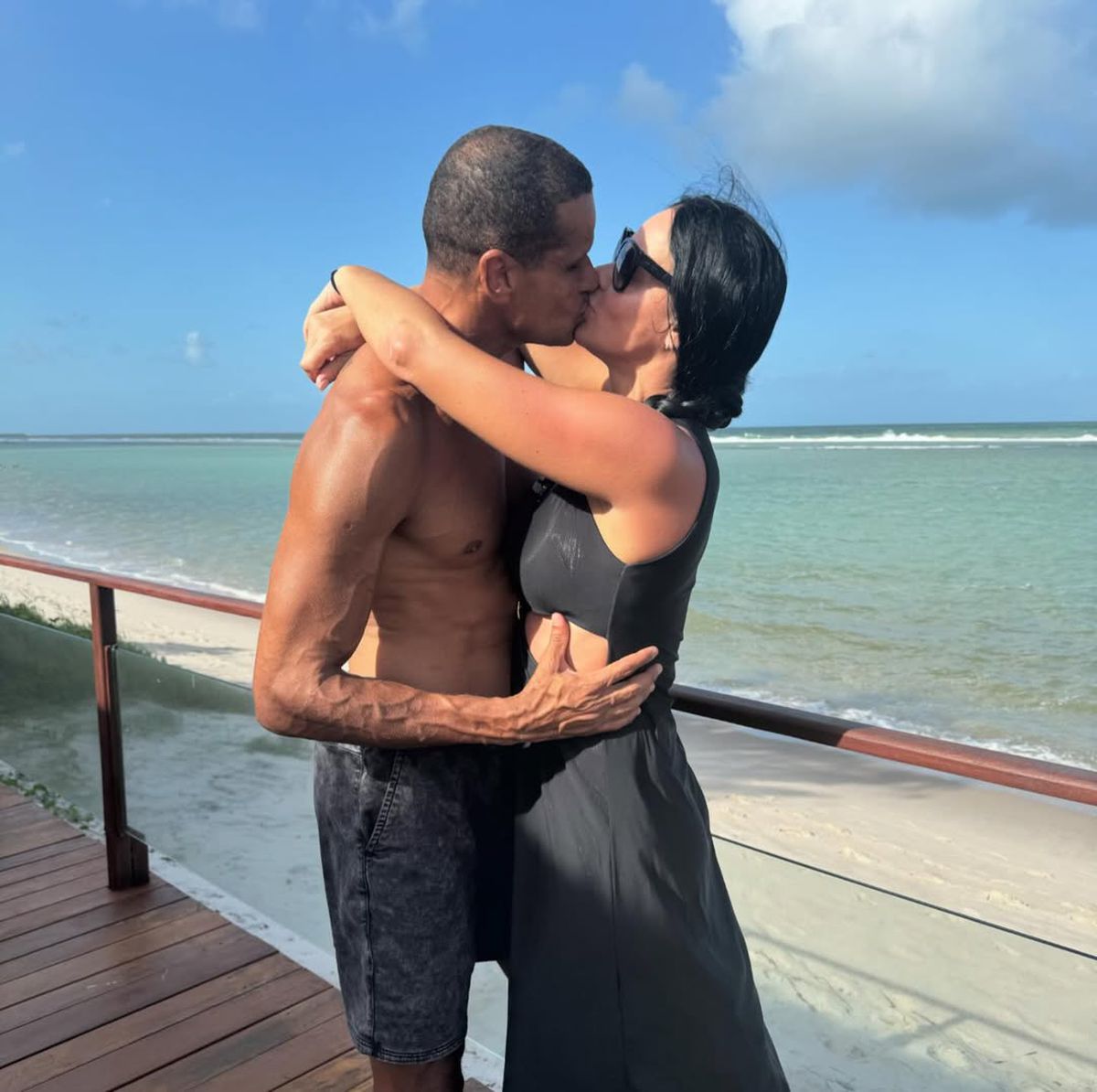 Rivaldo și-a adus și cei doi băieți mai mici la Farul!