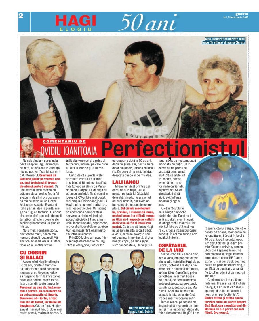 Acum fix 10 ani, GSP îl întreba pe Gică Hagi unde se vede în 2025 » Răspunsul publicat în premieră: „Acolo mă văd, ăsta e secretul”