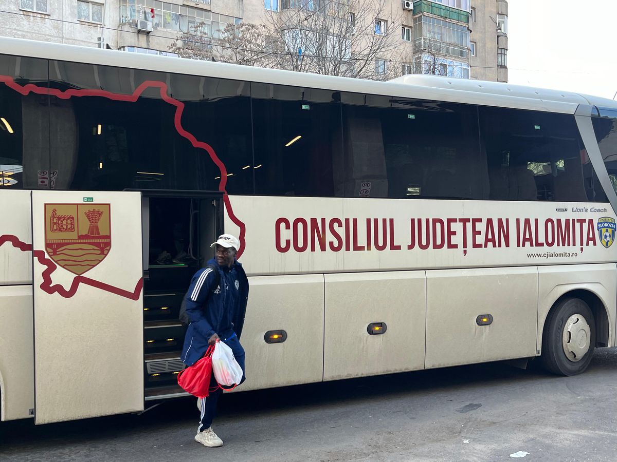 Rapid - Unirea Slobozia, imagini înainte de meci