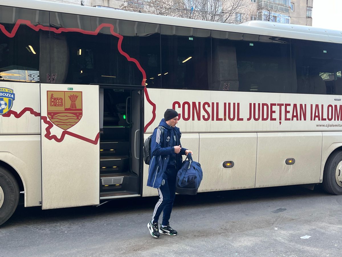 Rapid - Unirea Slobozia, imagini înainte de meci