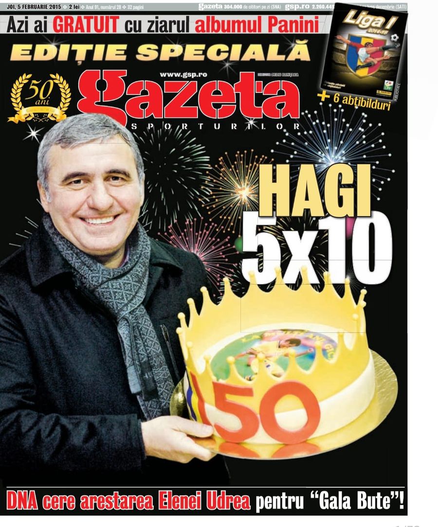 Acum fix 10 ani, GSP îl întreba pe Gică Hagi unde se vede în 2025 » Răspunsul publicat în premieră: „Acolo mă văd, ăsta e secretul”