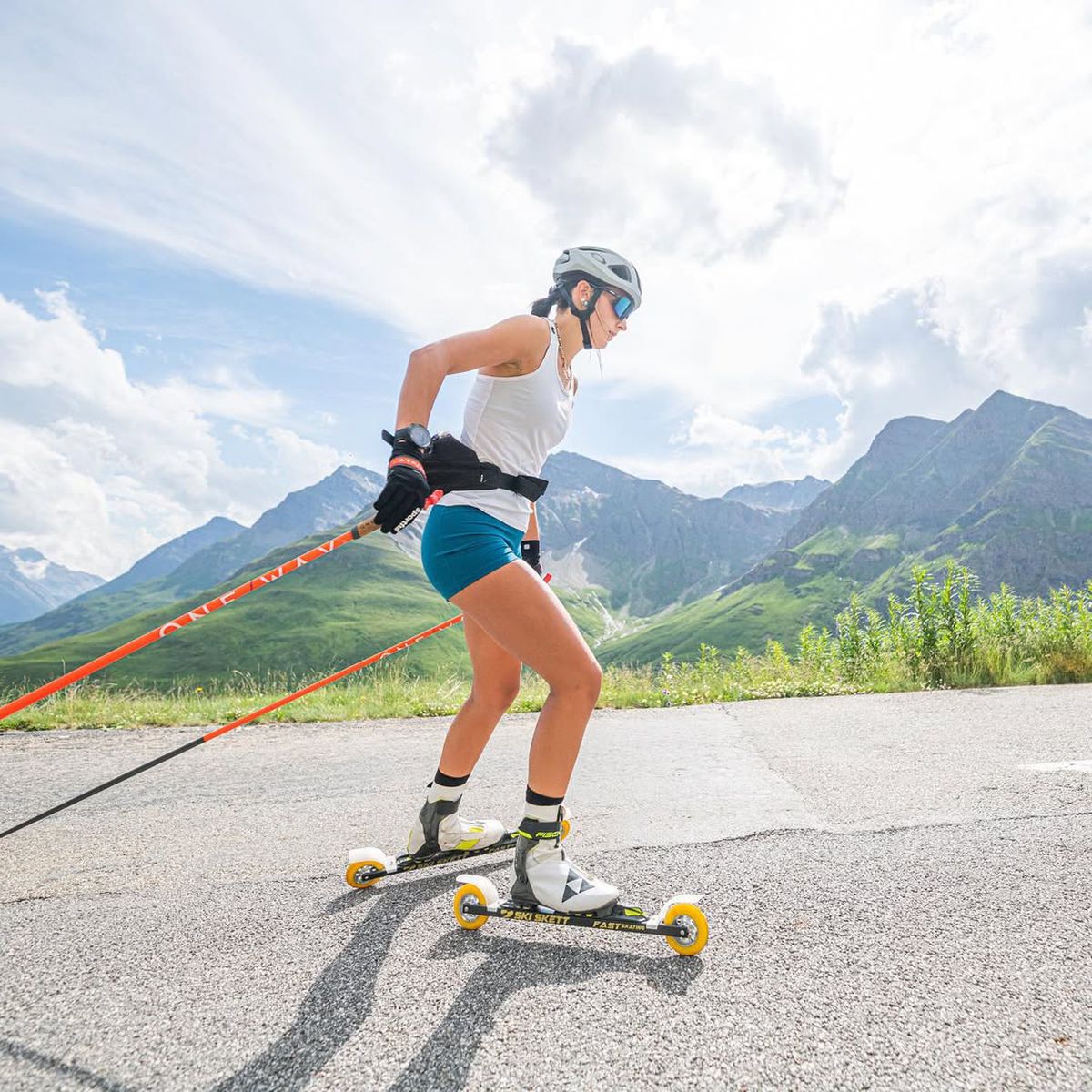 Biatlonista italiană Rebecca Passler. Foto: Instagram