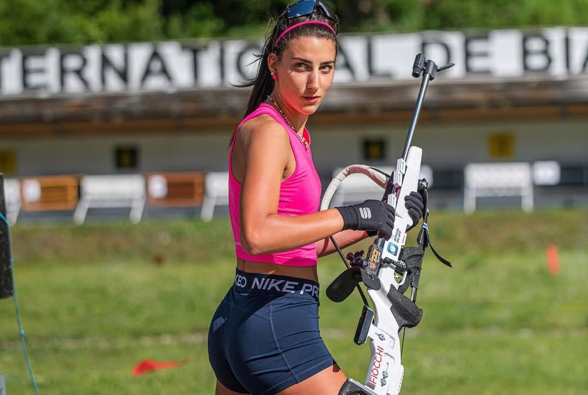 Biatlonista italiană Rebecca Passler. Foto: Instagram