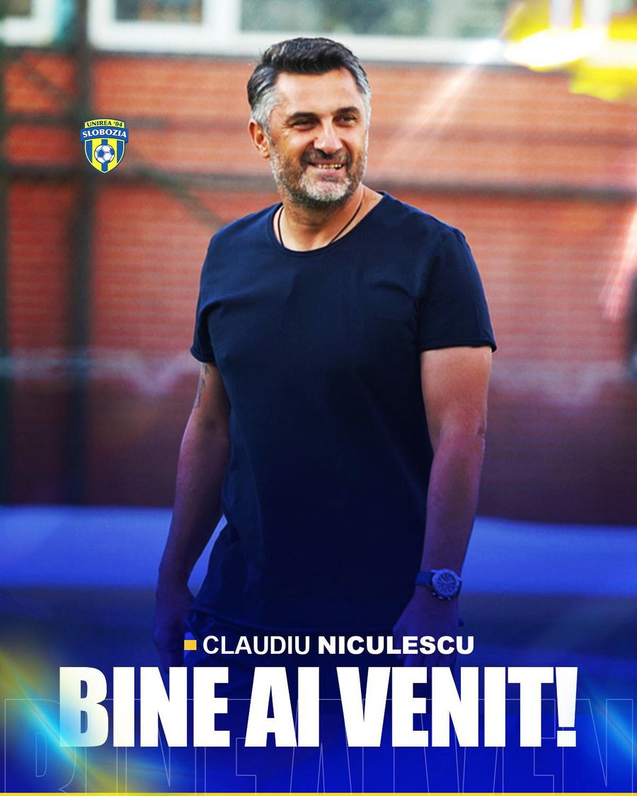Claudiu Niculescu a semnat pe un an și jumătate cu Unirea Slobozia!