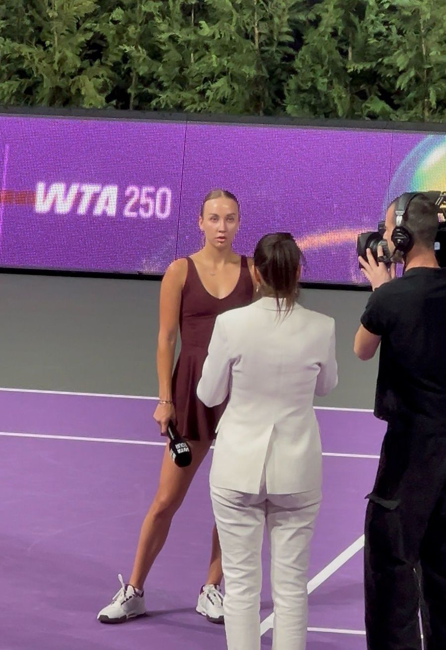 Campioana en-titre a Transylvania Open a revenit din nou de la 0-1 la seturi și le-a făcut o promisiune fanilor: „După ce închei aici”