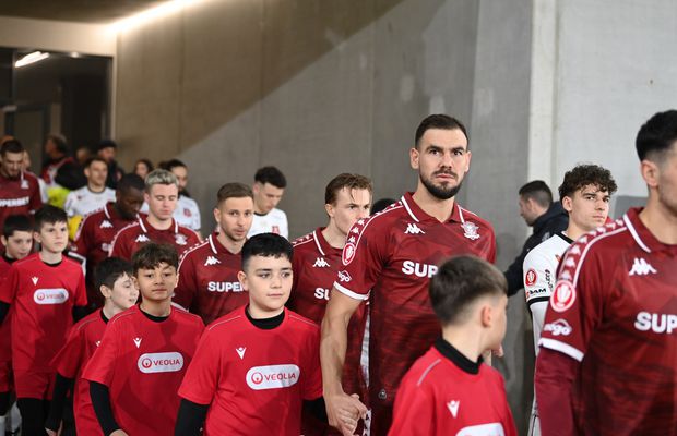 A fost inexistent în delul cu Hermannstadt » Jucătorul Rapidului, cifre de coșmar contra sibienilor