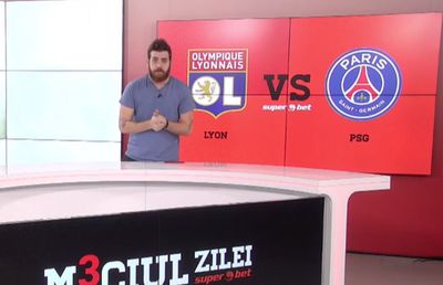 Meciul zilei. Trei cote pe care nu trebuie să le ratezi pentru Lyon - PSG » Urmărește emisiunea AICI