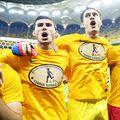 Florin Niță, stânga, și Tătărușanu, campioni în 2014