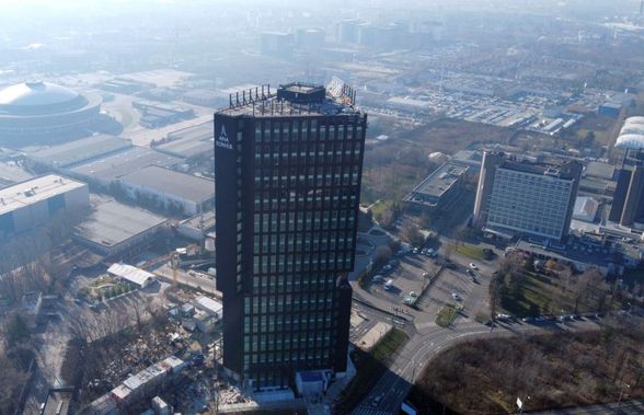 George Copos și-a îndeplinit marele vis: a deschis turn de birouri cu 25 de etaje în nordul capitalei