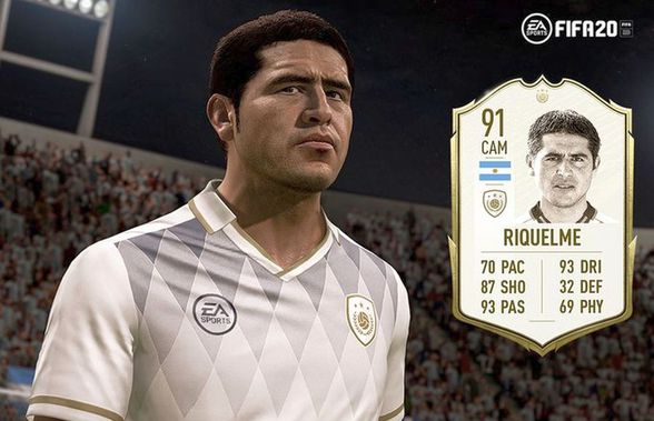 FIFA 20 introduce Copa Libertadores » Card legendar pentru Juan Roman Riquelme