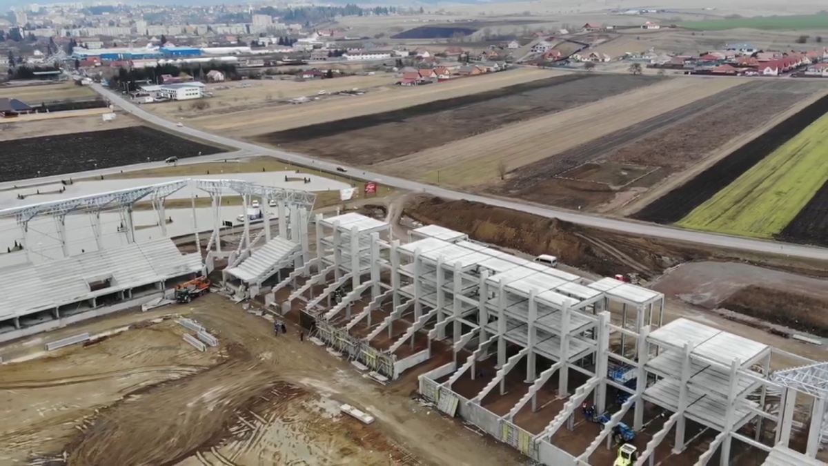 FOTO Sepsi Arena e 60% gata! Ultimele detalii oferite de oficialii clubului