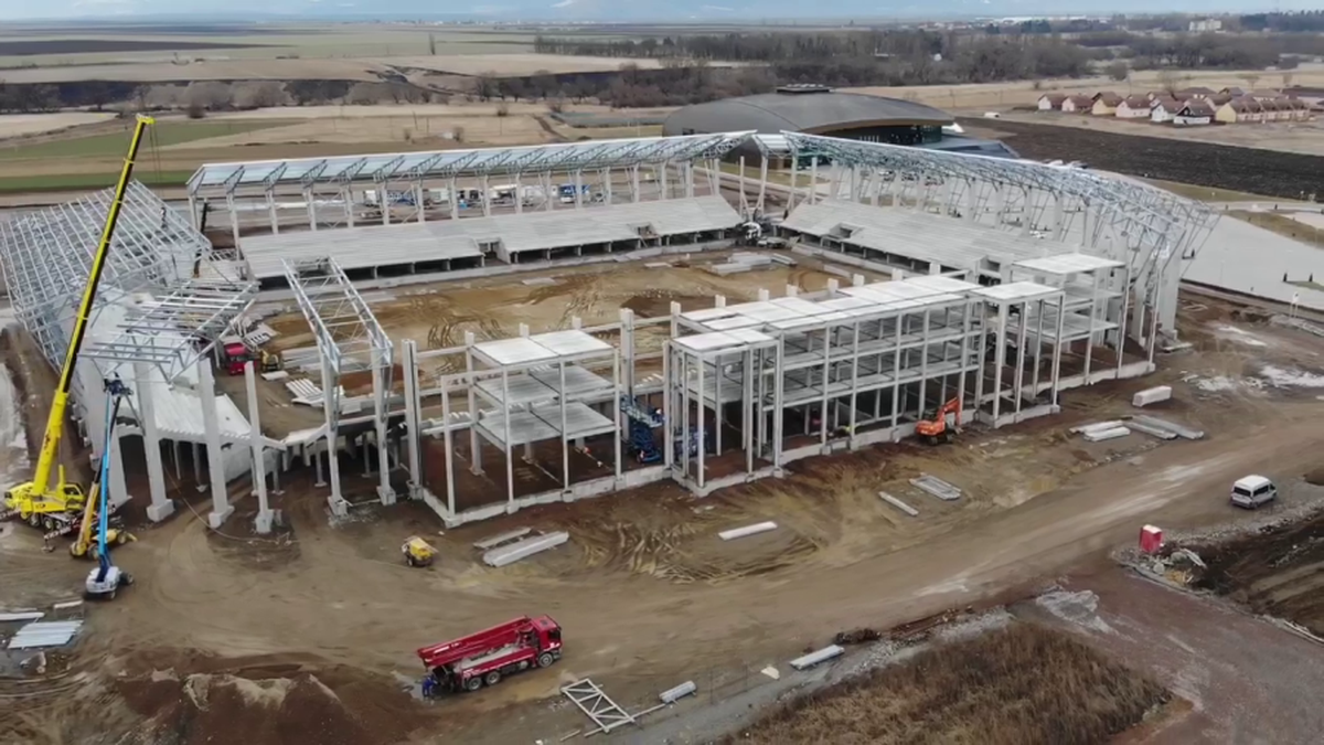 Sepsi Arena, 60% gata