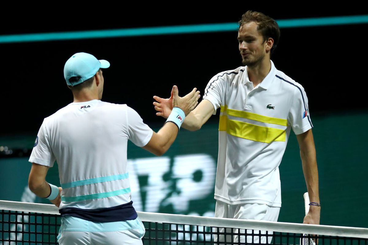 Medvedev - Lajovic, ATP Rotterdam / FOTO: GettyImages