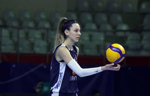 EXCLUSIV Puștoaica-minune din voleiul românesc doboară record după record » Joacă prima finală europeană la 17 ani!