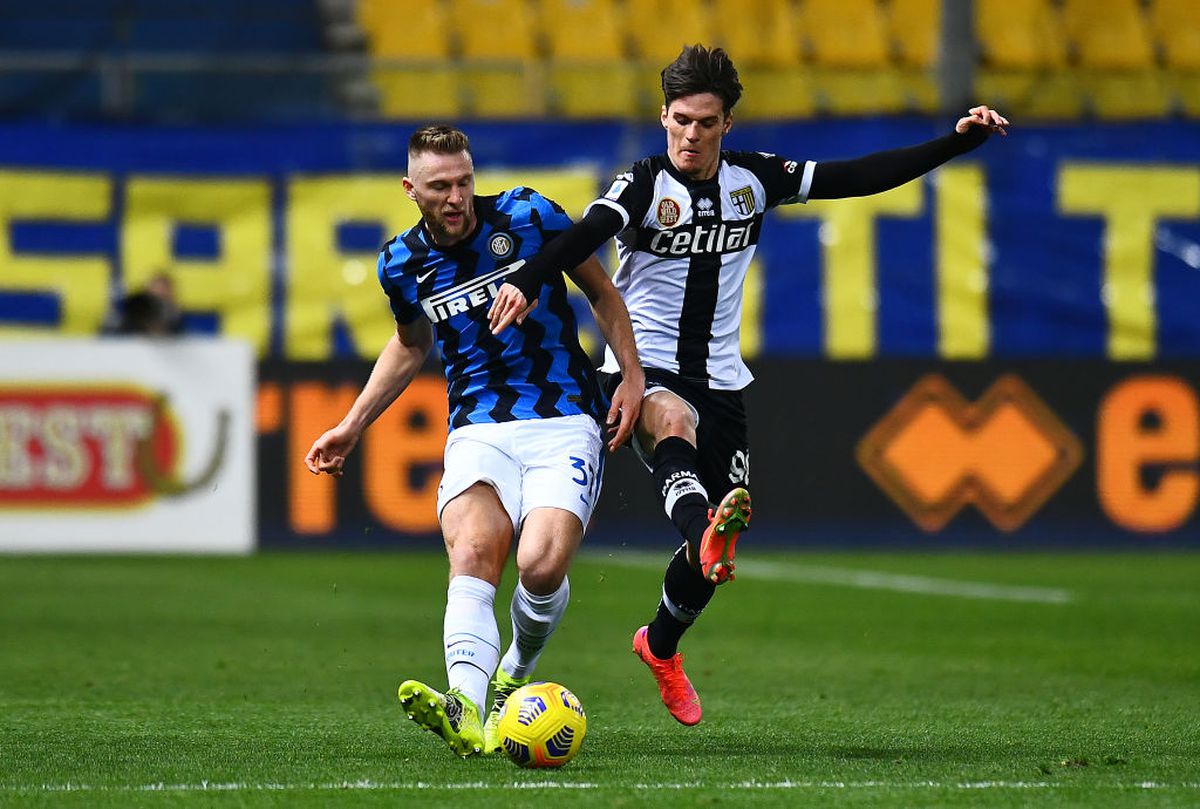 Parma - Inter, Man, Mihăilă și Radu implicați / FOTO: GettyImages
