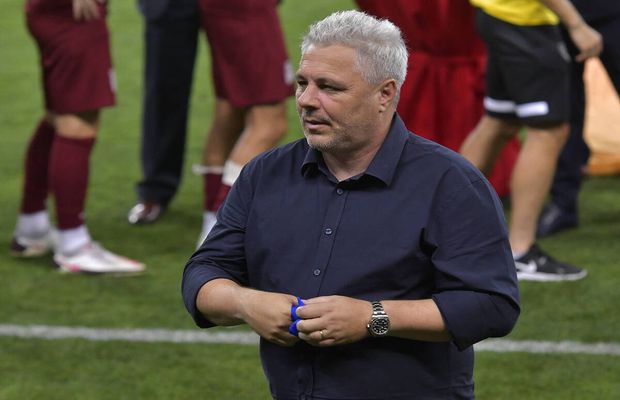Marius Șumudică, săgeți către conducerea Rapidului în mesajul postat de ziua sa: „Mă așteptam ca poza de pe tort să fie în culorile alb-vişinii!”