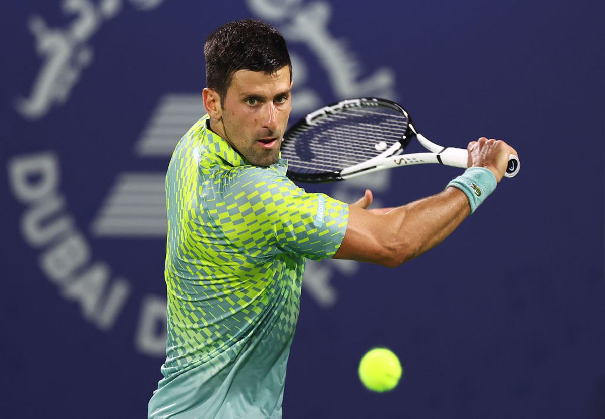 Novak Djokovic, învins de Daniil Medvedev la Dubai