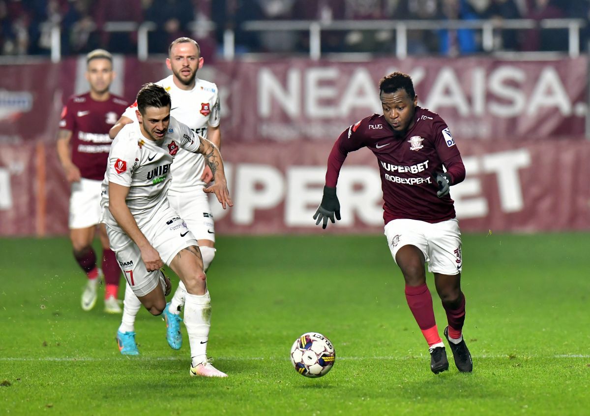 Problema remarcată la Rapid după 0-1 cu Hermannstadt: „În prima repriză a jucat în 10”