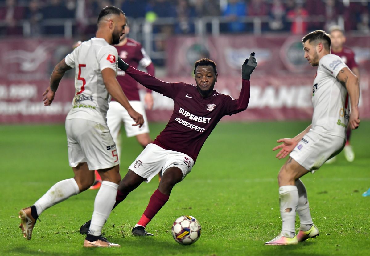 Problema remarcată la Rapid după 0-1 cu Hermannstadt: „În prima repriză a jucat în 10”