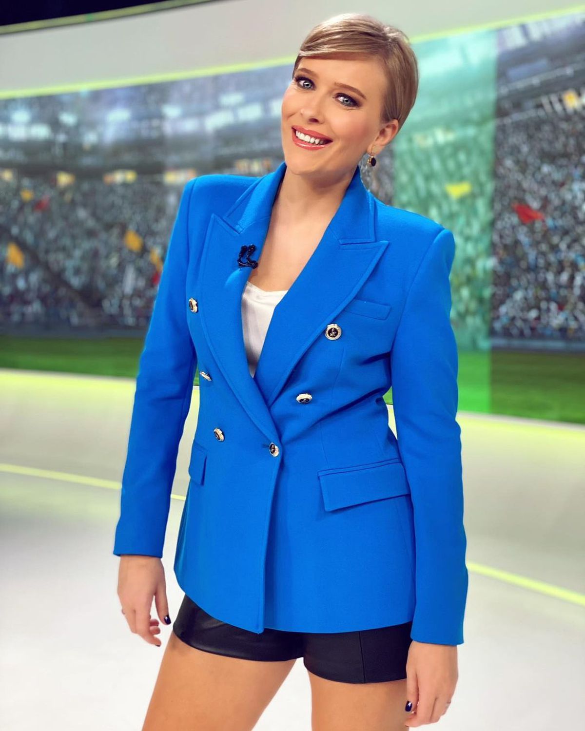 Alexandra Tudor, prezentatoare Antena Sport