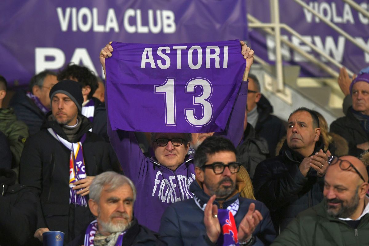 Fiorentina - AC Milan - imagini tari din meci + omagiu pentru regretatul Davide Astori