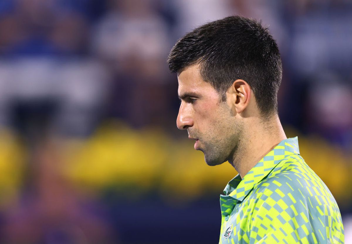 Novak Djokovic, învins de Daniil Medvedev la Dubai