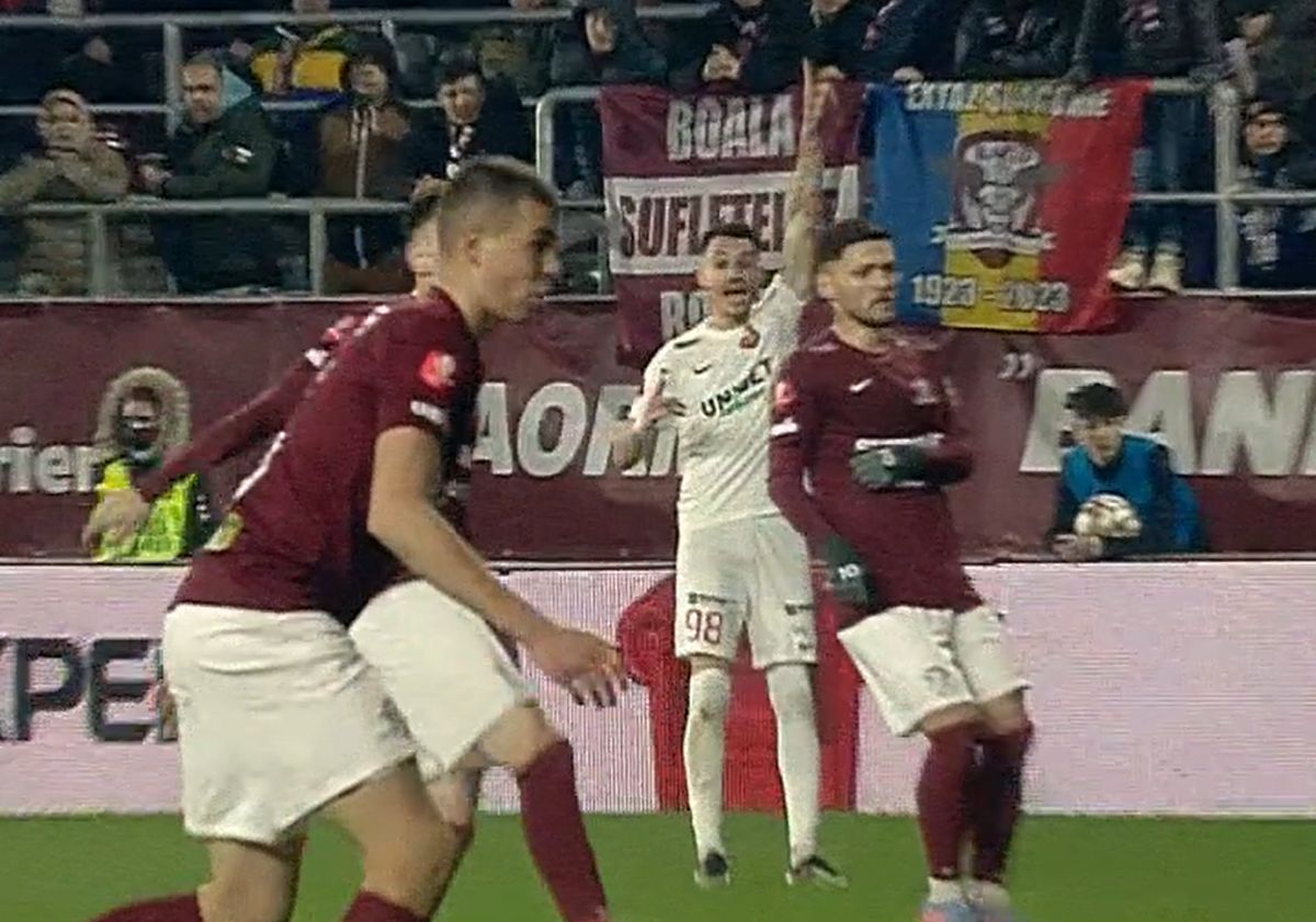 „Asta e tâlhărie! Sunteti legați la ochi?!” » Reacții nervoase după penalty-ul primit ușor de Rapid în prelungiri: „E rea intenție!”