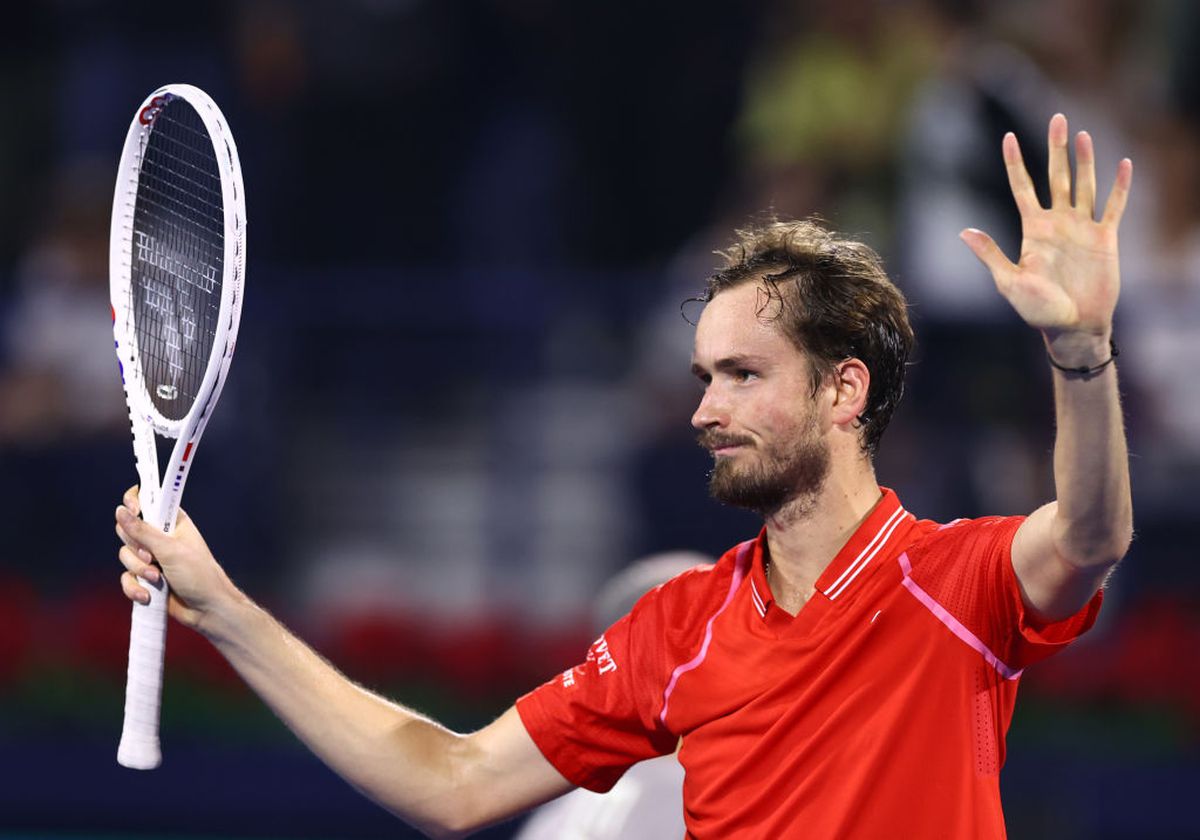 Novak Djokovic, învins de Daniil Medvedev la Dubai