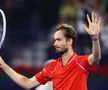 Novak Djokovic, învins de Daniil Medvedev la Dubai