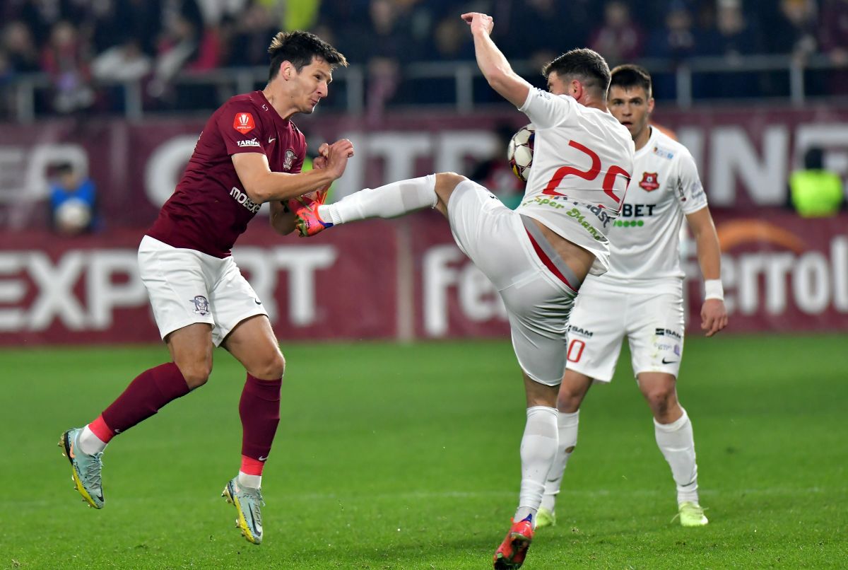 Problema remarcată la Rapid după 0-1 cu Hermannstadt: „În prima repriză a jucat în 10”
