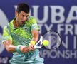 Novak Djokovic, învins de Daniil Medvedev la Dubai