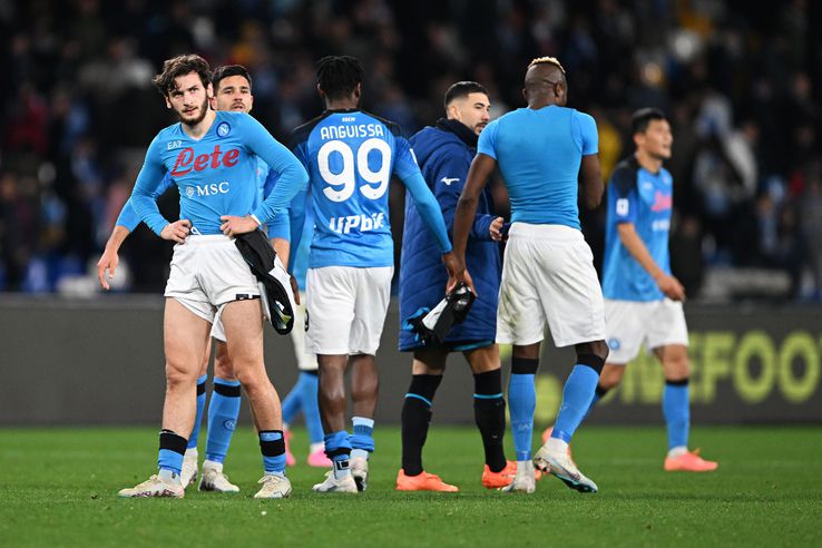 Napoli - Lazio 0-1. Foto Guliver/GettyImages