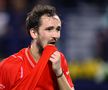 Novak Djokovic, învins de Daniil Medvedev la Dubai