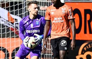 E pe val! Ionuț Radu a apărat un penalty în Nice - Auxerre, iar L'Equipe i-a dat o notă imensă