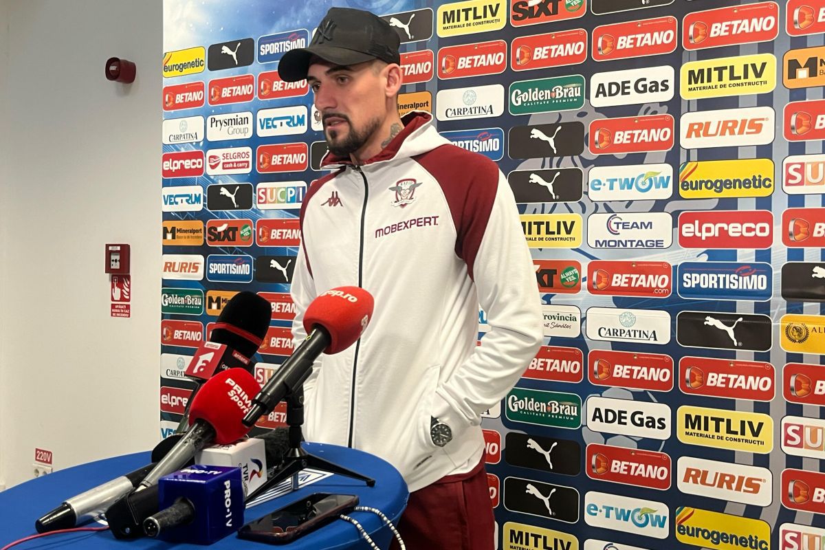 Alexandru Albu a revenit în echipa Rapidului, după scandalul de la Iași: „Nu trebuia să ies nicăieri”