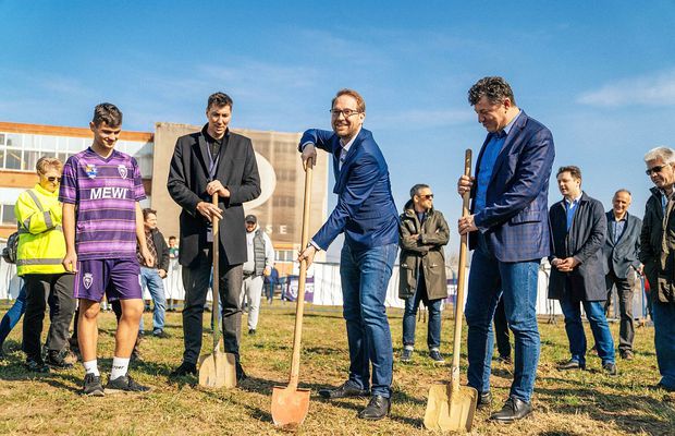 „Ne-am săturat să vă mai așteptăm!” » Prima lopată pentru stadionul din bani proprii: costă 23 de milioane de euro!