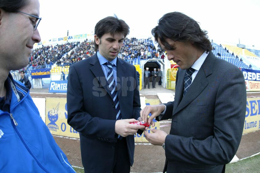 Nicolo Napoli și Ionuț Lupescu, în 2004/ foto: arhivă GSP