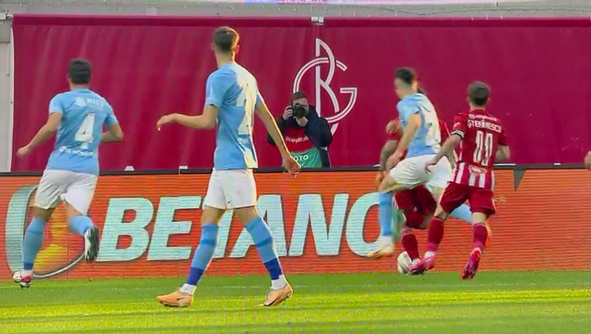 Penalty Cosmin Matei în Sepsi OSK - FC Voluntari