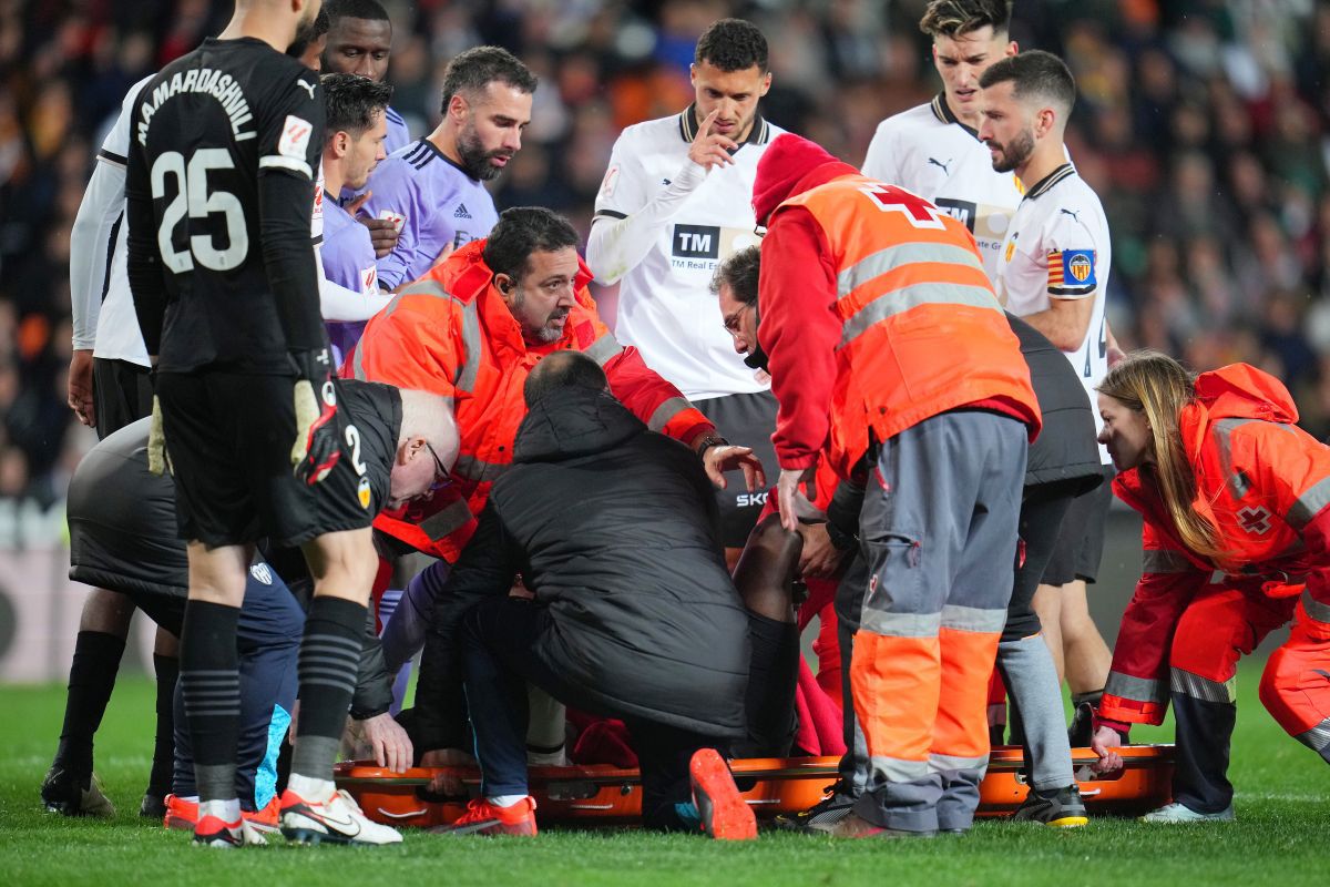 Accidentarea lui Mouctar Diakhaby în Valencia - Real Madrid