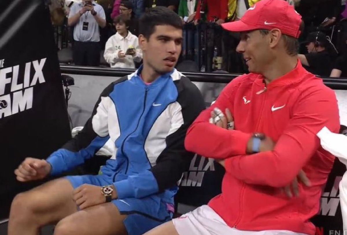 Netflix Slam » Rafael Nadal vs. Carlos Alcaraz, meci istoric în Las Vegas