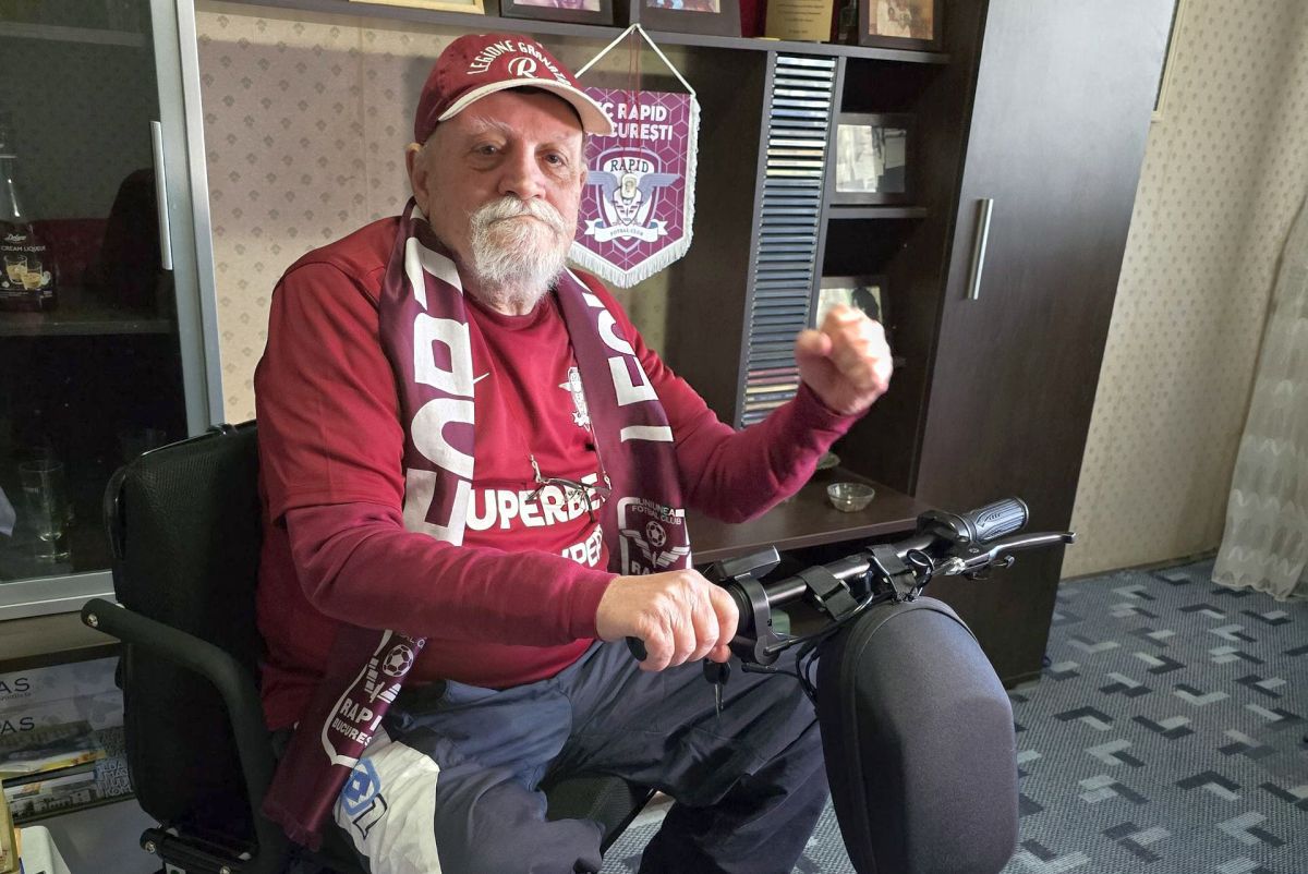 Cadoul motorizat făcut de Dan Șucu primului șef de galerie al Rapidului, care a suferit 3 amputări: „Acum o să merg iar singur pe Giulești” + De ce nu-l suportă pe Șumudică: „De atunci am prins o boală pe el!”