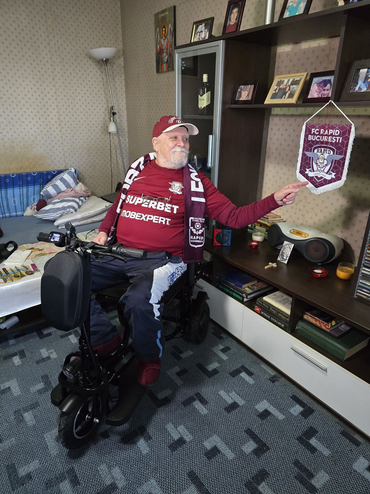 Mihai Ioan, primul șef al galeriei Rapidului