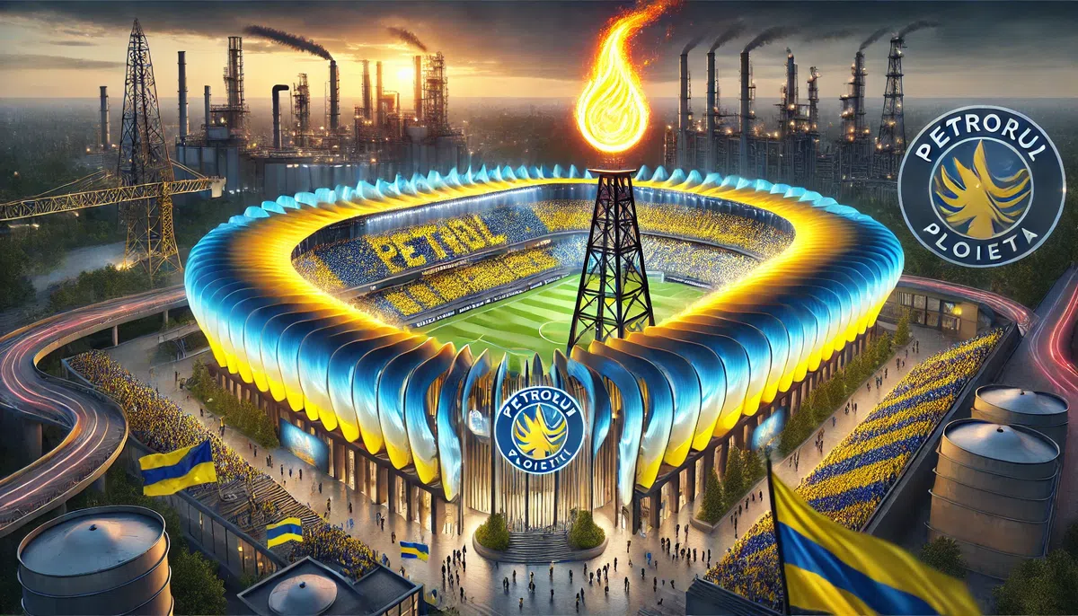 Stadioanele echipelor din România, recreate cu ajutorul inteligenței artificiale: imagini suprarealiste