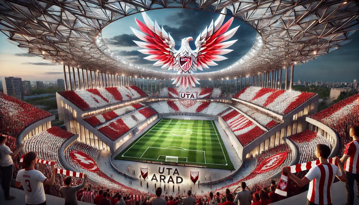 Stadioanele echipelor din România, recreate cu ajutorul inteligenței artificiale: imagini suprarealiste