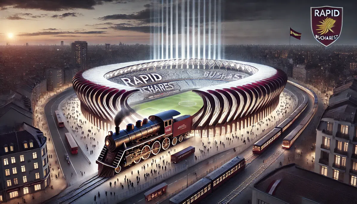 Stadioanele din România, generate de inteligența artificială