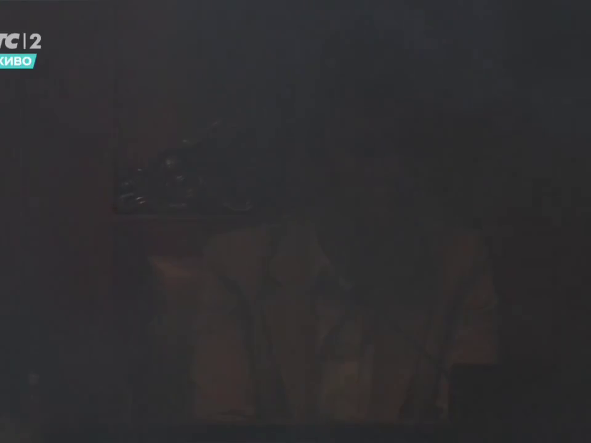 Haos în parlamentul Serbiei