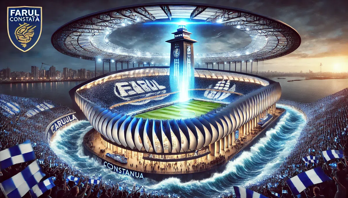 Stadioanele echipelor din România, recreate cu ajutorul inteligenței artificiale: imagini suprarealiste