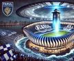 Stadionul celor de la Farul, generat de AI