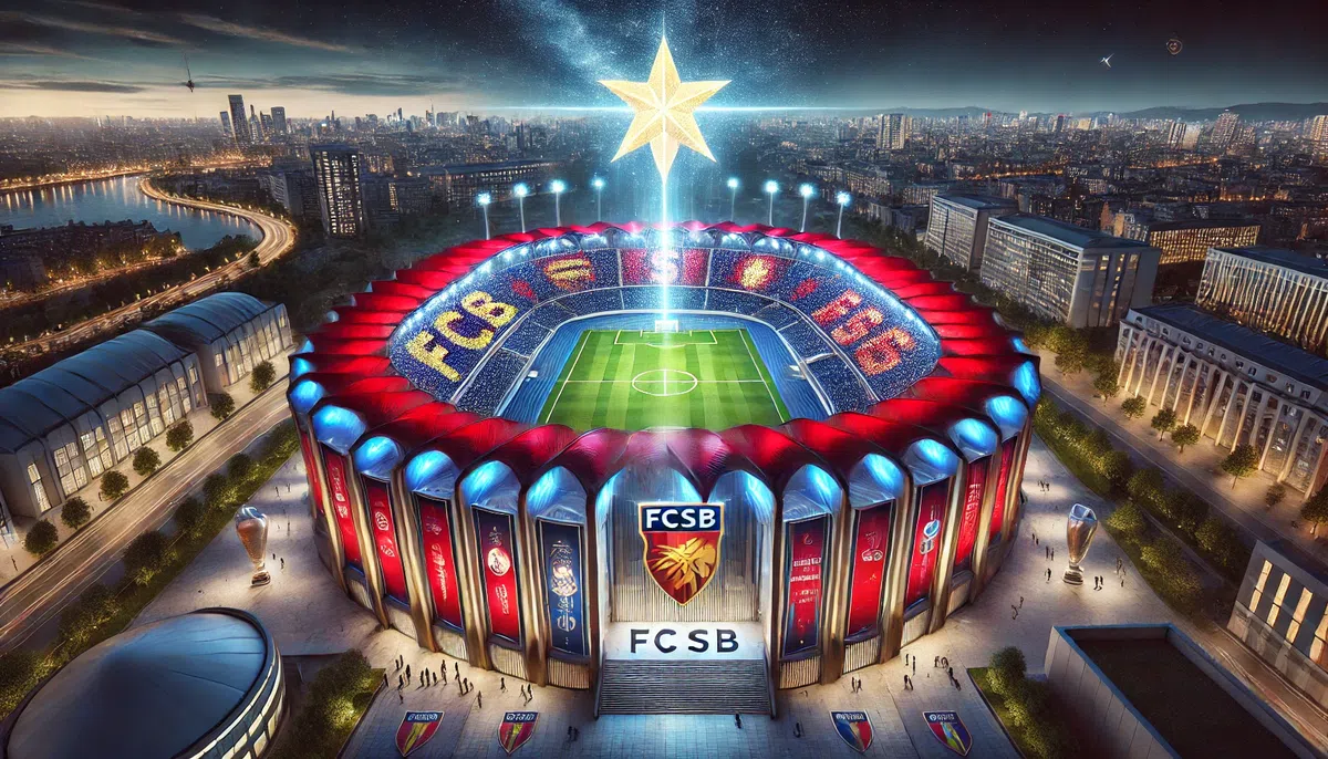 Stadioanele echipelor din România, recreate cu ajutorul inteligenței artificiale: imagini suprarealiste